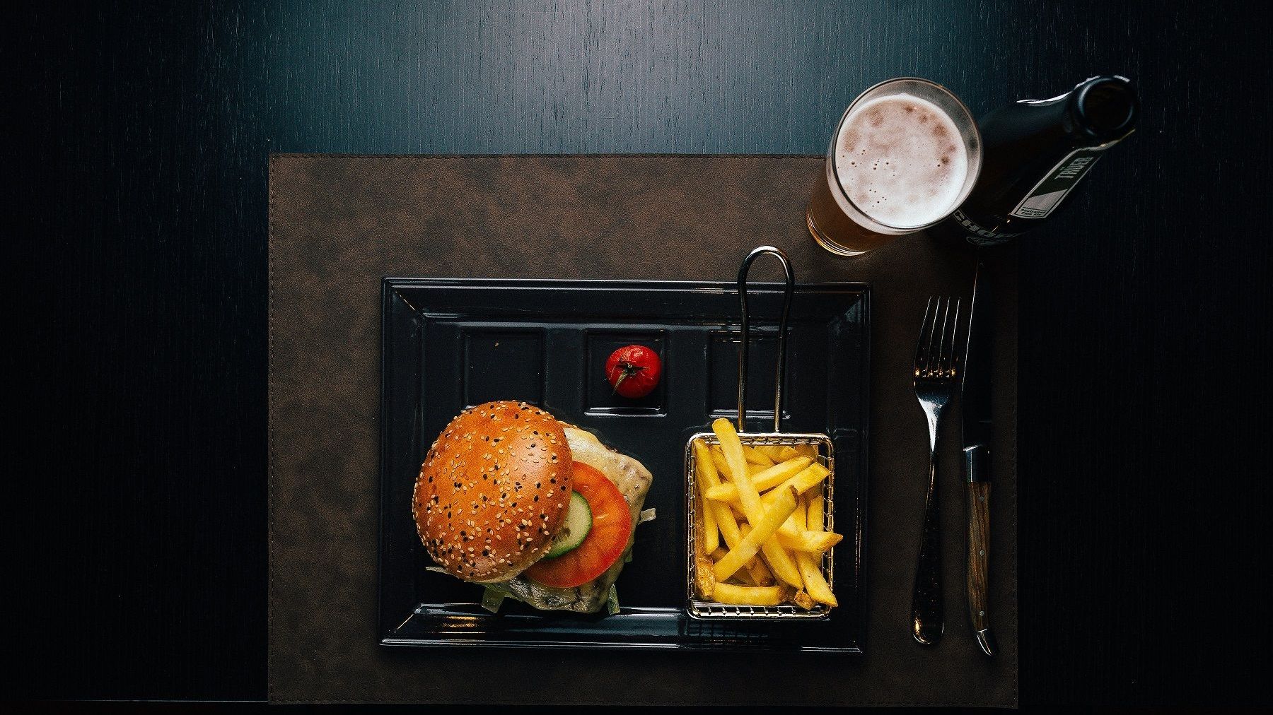Steakhouse Zürich - Burger im route twenty six